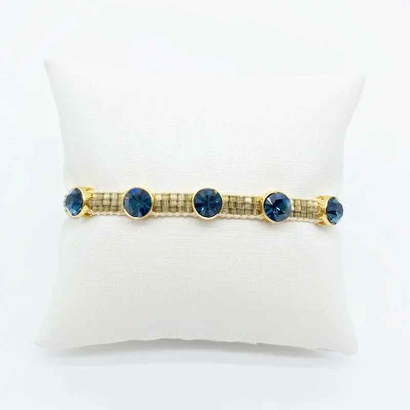 Rice bead bracelet Originality Hand knitting Eye Heart-shaped Design Bohemia Multilayer Fashion Simple Beaded bracelet