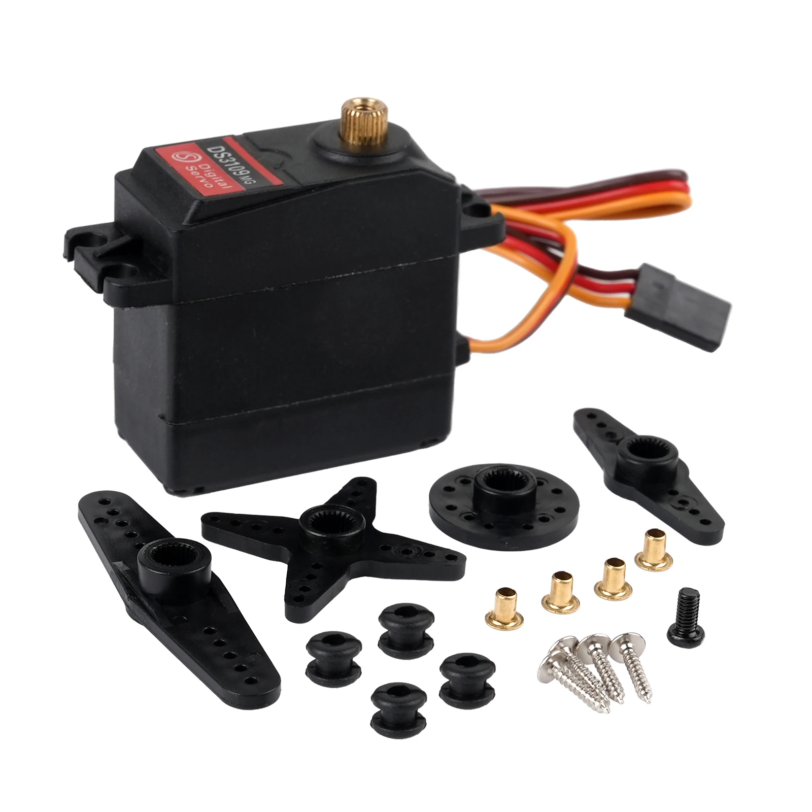 Original DS3109MG 9kg High Speed Servo Metal Gear Digital Servo Baja Servos For 1/8 1/10 1/12 RC Cars Toys Drone Model Aircraft