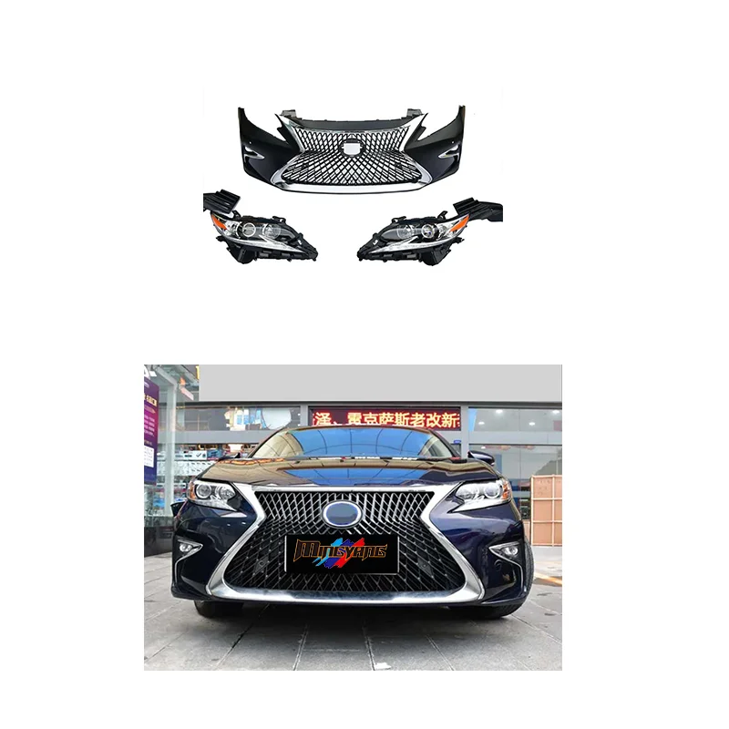 

Modification Hot Selling Bodykit for Lexus 2013 2014 ES350 ES300h ES250 Upgrade 2015-2017 ES Sport Body Kit