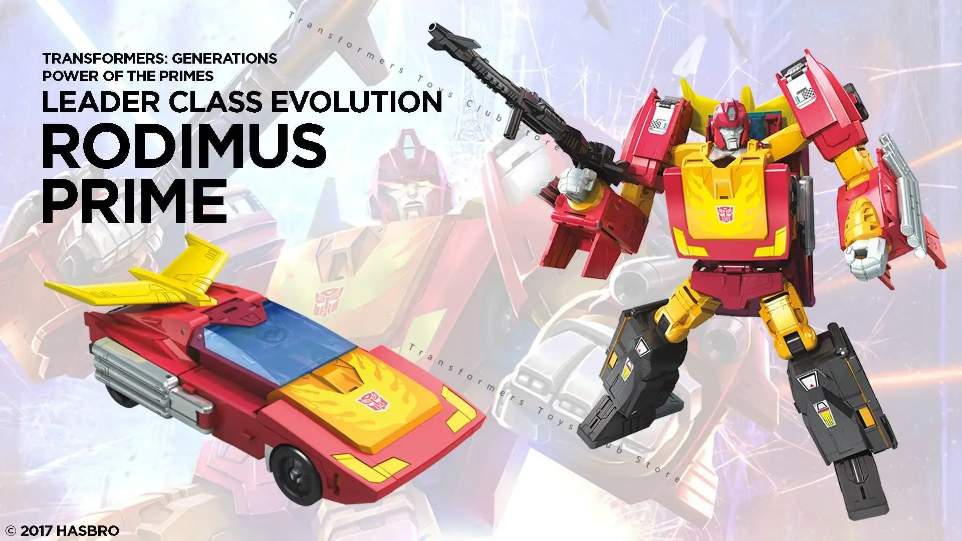 Disponibile Transformers Power of The Primes Leader Class Evolution Rodimus Prime Action Figure Collezione di modelli Giocattolo regalo