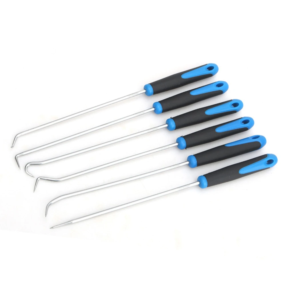

Car Oil Seal Remover Automotive Pick Tool Automotive Repair 90 Degree Hook Blue+black Handle For Automotive Use