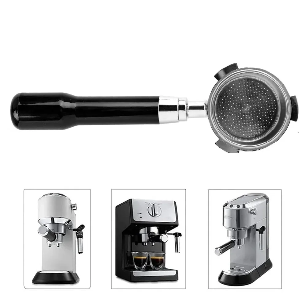 51mm Bottomless Portafilter for For EC680 EC685 EC885 EC820 EC850 EC860 EC785 Espresso Machines Professional Grade Fit