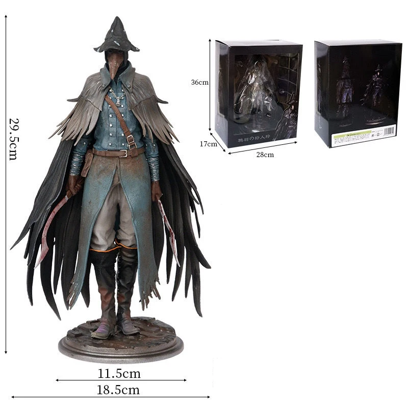 Bloodborne De Pop Figuren Lady Maria Van De Astral Clocktower Action Figure PVC Decoratie De Oude Jagers Standbeeld Model Speelgoed - afbeelding 1