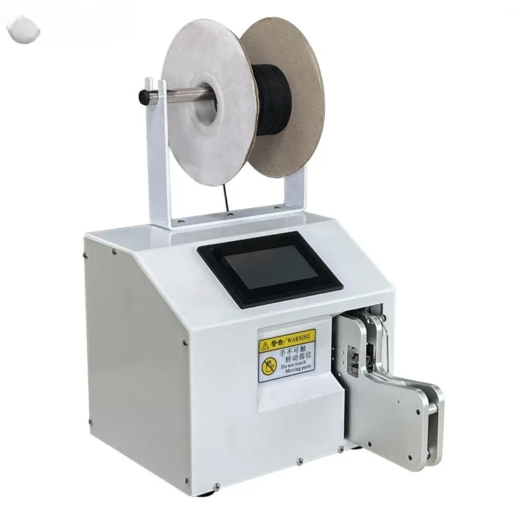 New Smart Design Automatic Gold Wire Tie Tying Bundling Machine Cable Tying Machine for Various Wires/Bread Bags Bulk Things