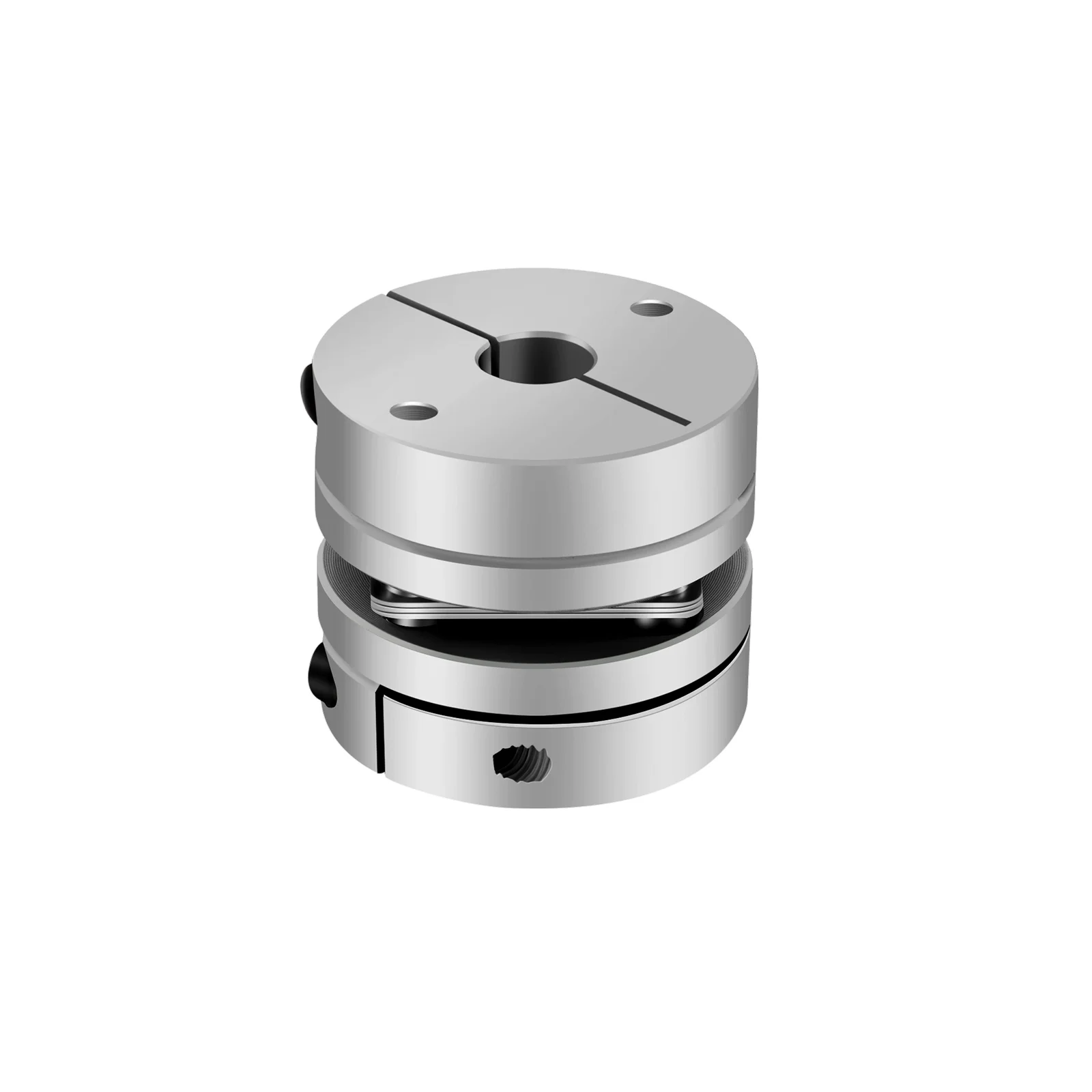 Aluminum alloy D34L32 single diaphragm coupling elastic joint D34mm L32mm ball screw step servo motor encoder computer FA parts