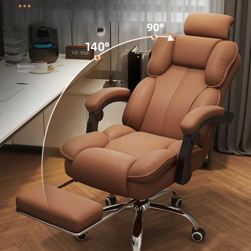 Comfortable Chair Office Chairs Luxury Living Room Furniture Dresser Backrest Relaxation Silla Oficina Armchair Relaxing Lazy