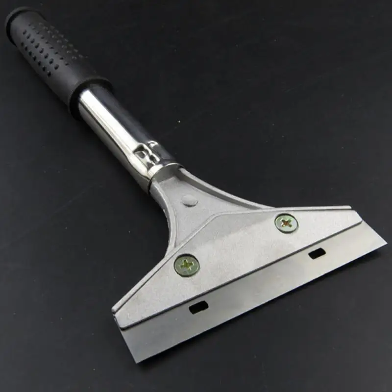 1PC Stainless Steel Wallpaper Paint Tiles Flooring Scraper Remover With Blade Easily Paint Scrapers Household Cleaning Tools