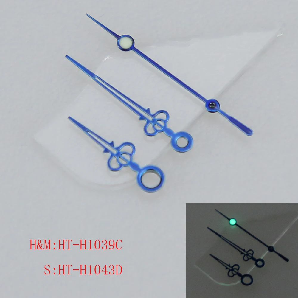 

Flower Crown Style Super C3 Green Luminous Fit Japan NH34 35 36 38 70 Movement SKX007 Watch Hands