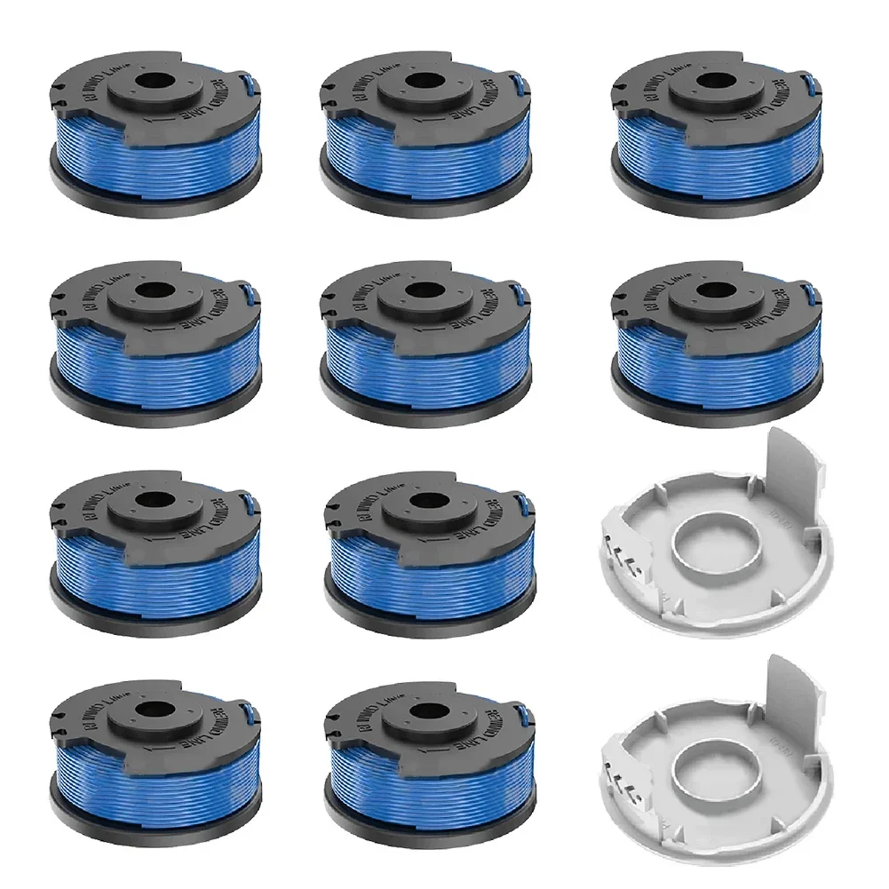 

AC14RL3A .065 String Trimmer Replacement Spools And Cap Set For RY40200 RY24021 Cordless Trimmer Spool Line Gardening Tool