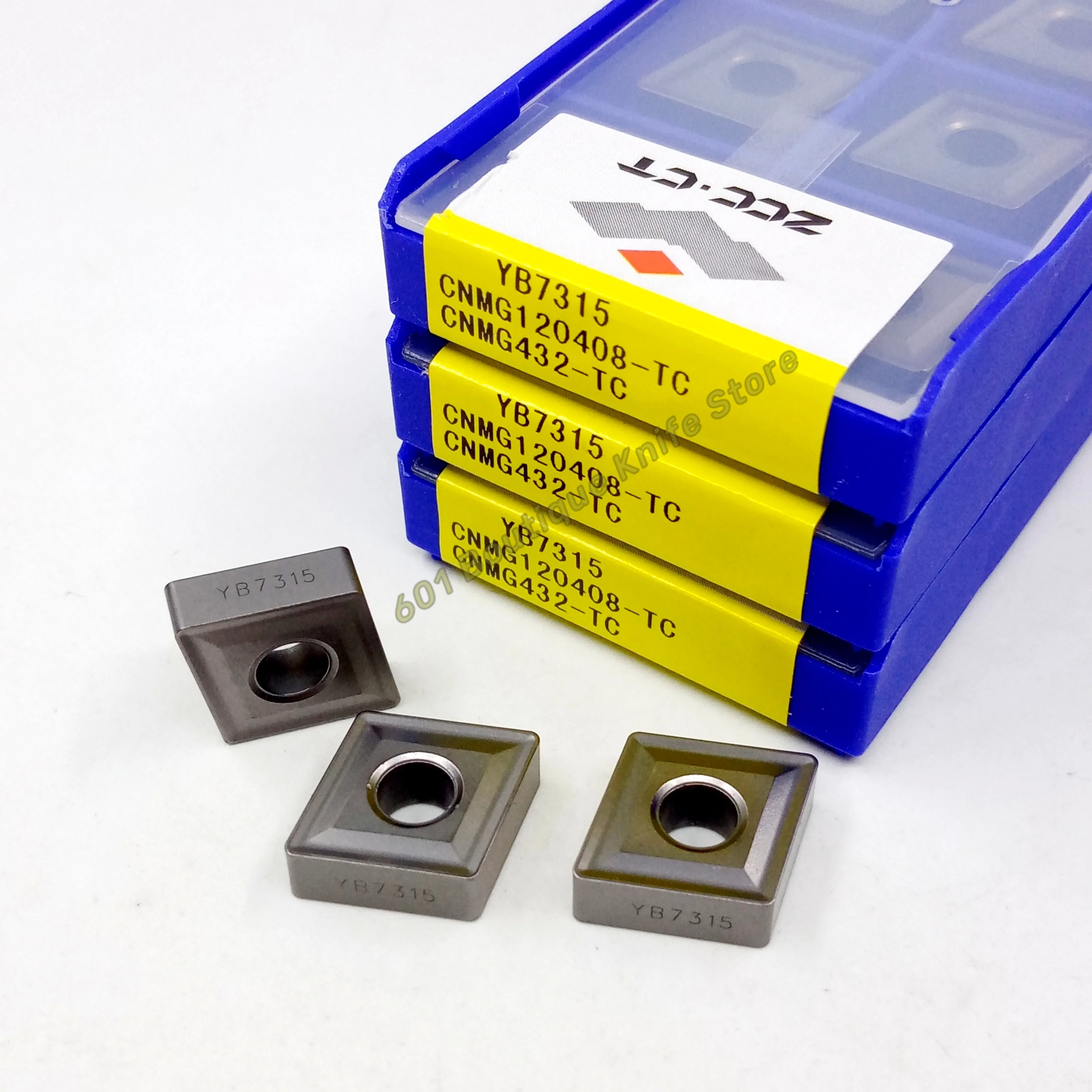 ZCC.CT CNC carbide turning inserts CNMG120408-TC YBD152C YB7315