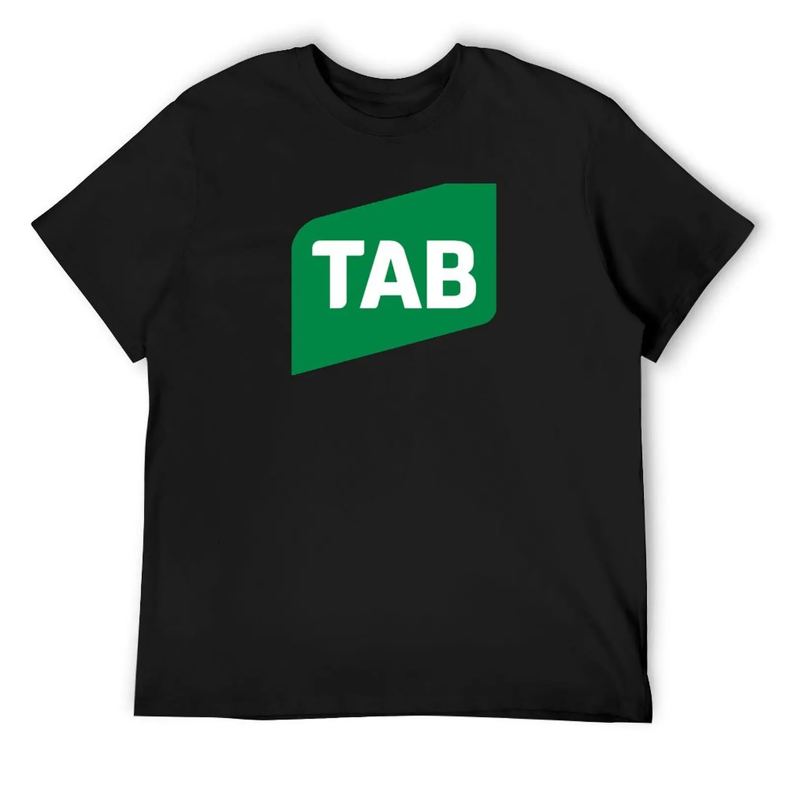 TAB Logo T-Shirt shirts graphic tee graphic tee shirt vintage anime shirt sweat men t shirts high quality