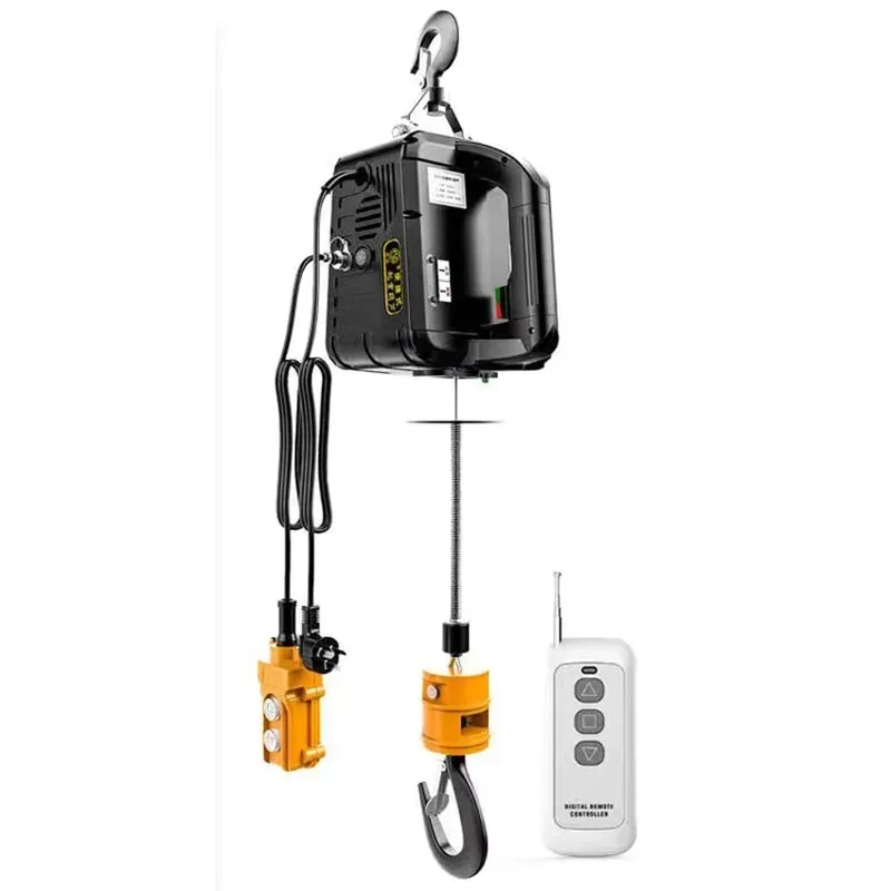 500Kg Portable Crane Electric Hoist for Cars, Home Improvement, Cargo Handling, Production Workshop Lifting