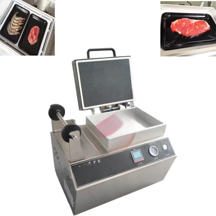 High-efficiency commercial fresh food vacuum packaging machine, steak fruit lamb chop packaging and sealing machine
