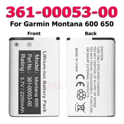 XDOU New Arrival 2700mAh 361-00053-00 361 Battery For Garmin Montana 600 600T 610 650 650T VIRB GPS Alpha 100 010-11654-03