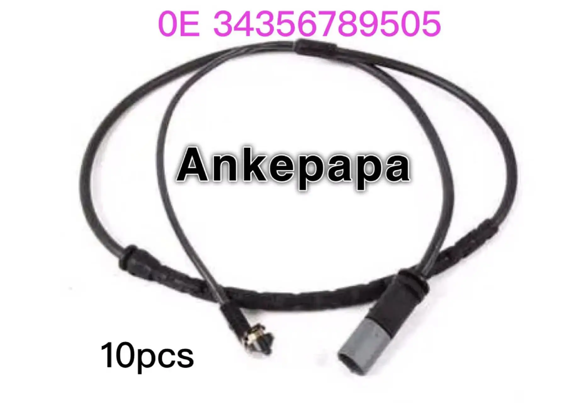 10pcs Rear Brake Pad Wear Sensor 34356789505 FOR E70 E71 E72 Car Brake Line OEM NO  Professional Spare Parts