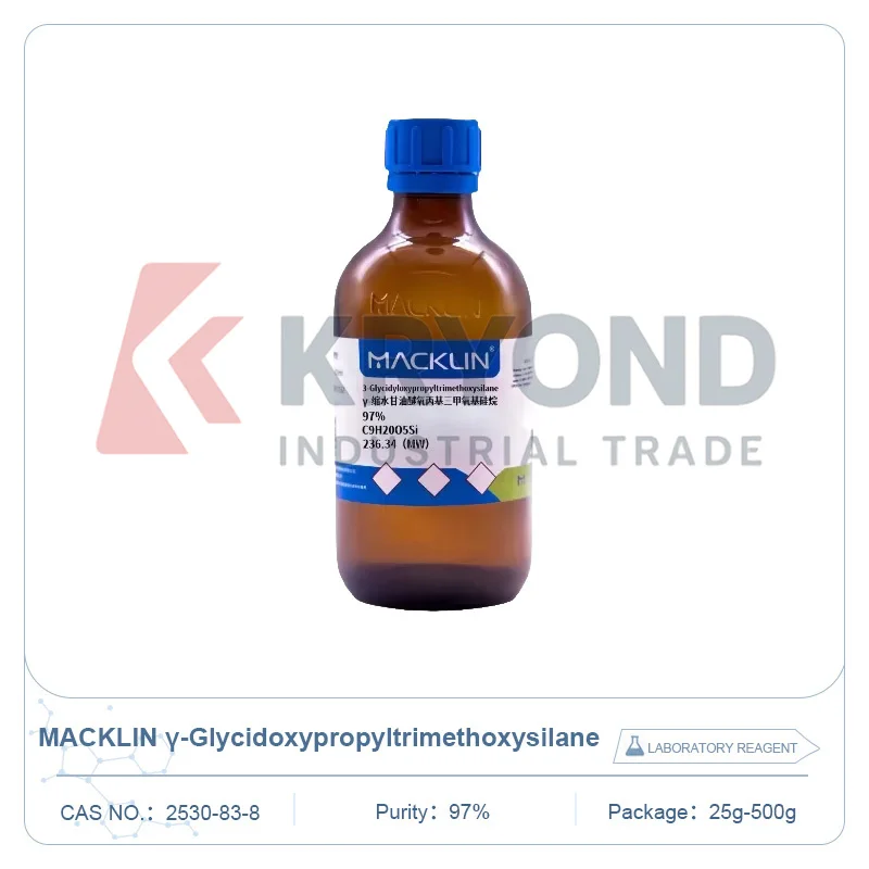 MACKLIN KH560 Silane Coupling Agent Reagent for Epoxy Resin Filler Glass Fiber Surface Modification Composite Research 25g 500g