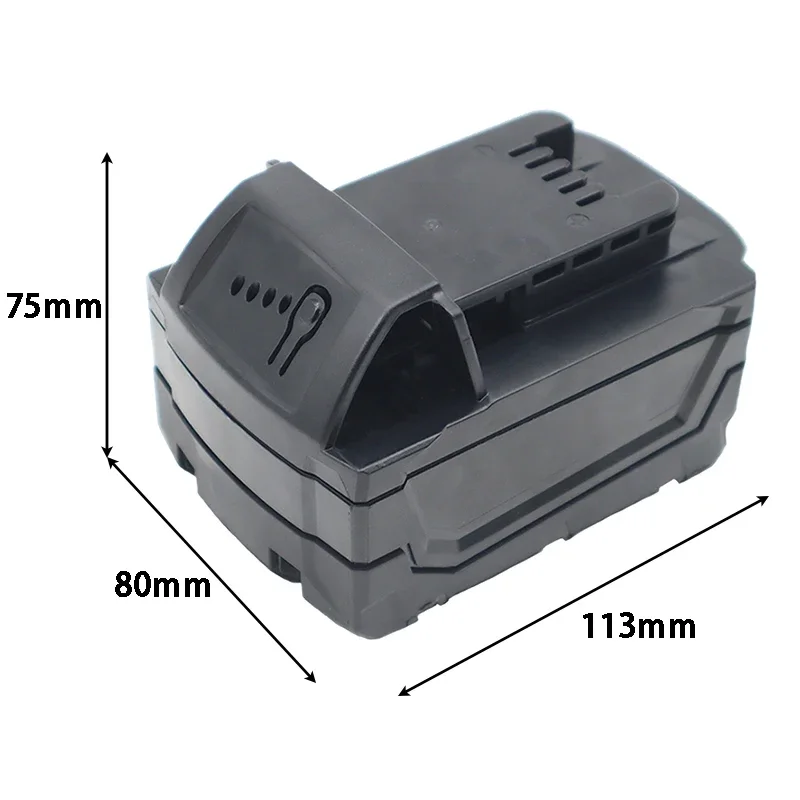 For M18 Li-ion Battery Plastic Case PCB Charging Protection Board Box Shell For Milwaukee 18V 6Ah Label Lithium Battery Housing