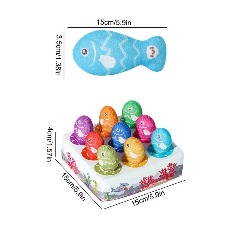 Kids Ergonomic Fishing Toy Board Game, Color Matching, Soft e Skin-Friendly, Educacional, Pré-escolar Aprendizagem