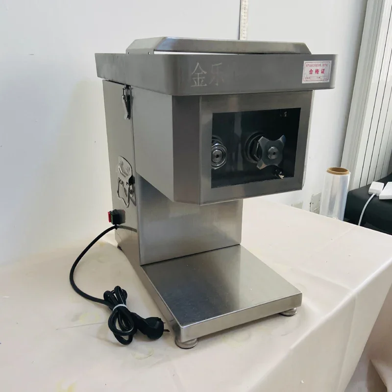 Most Popular Electric Fresh Pork Beef Slicing And Shredding Dicing Machine Desktop Meat Cutter Machine Meat slicer machine