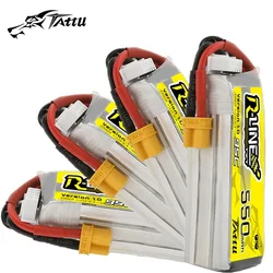 Aggiornamento TATTU R-LINE 1.0 550mAh 11.1V 95C batteria Lipo per elicottero RC Quadcopter FPV Racing Drone parti 11.1V droni batteria