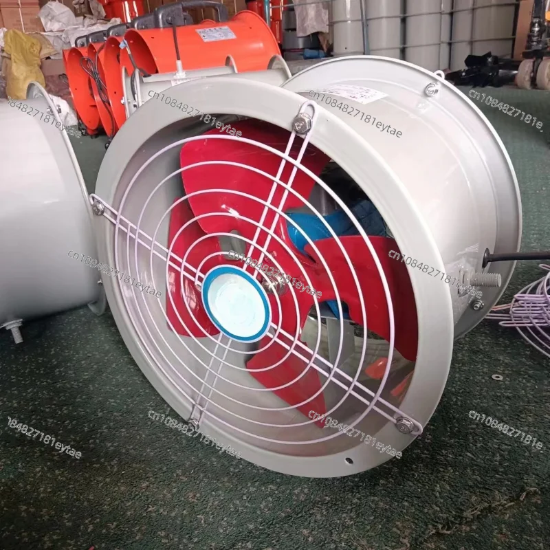 Series Automation Metal Axial Duct Fan Wall Mount Pipe Kitchen Exhaust Fan