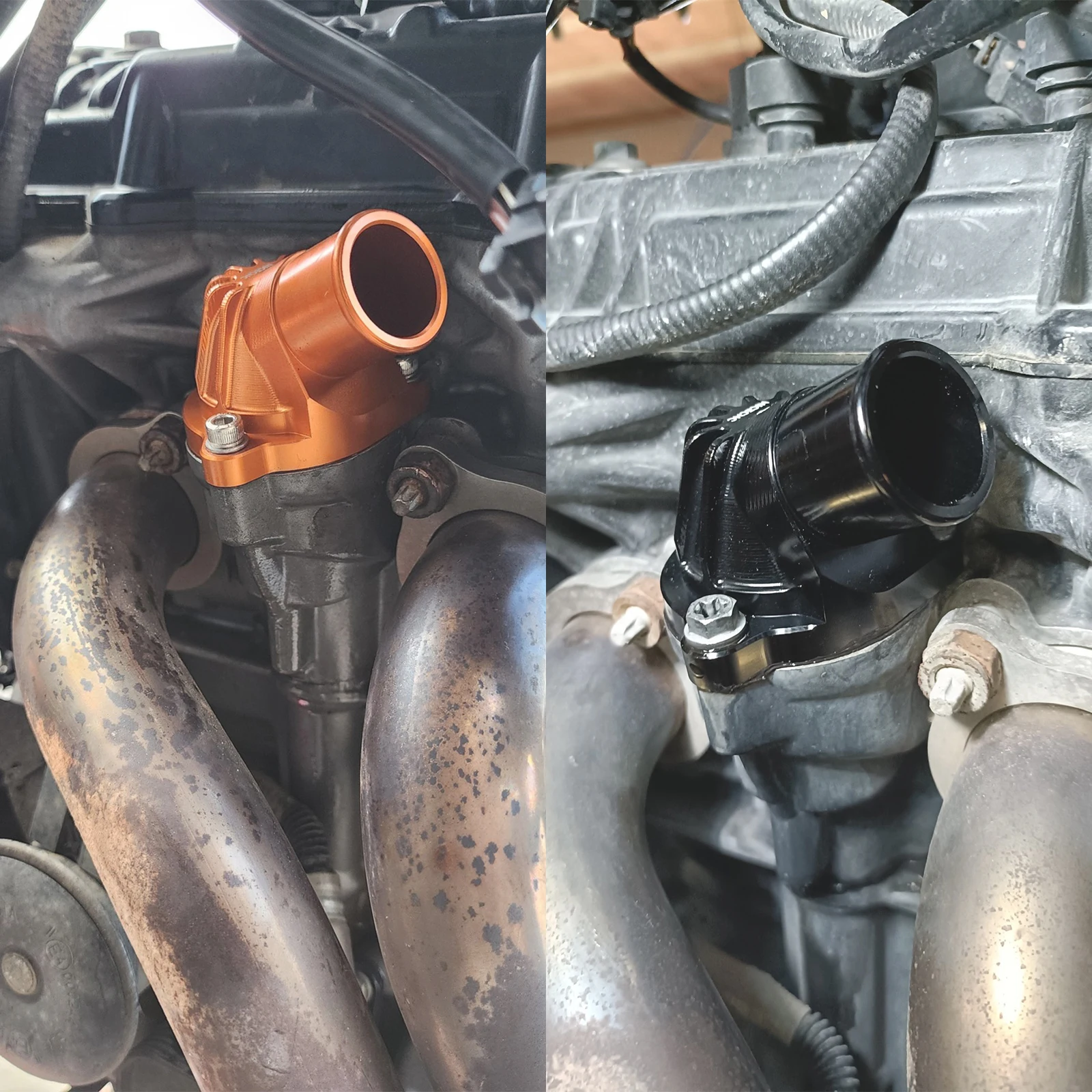 For 2018-2025 790 Adventure/R 890 Adventure/R Thermostat Housing Water Connection for KTM 790 Duke/R 890 Duke/R 63535019000