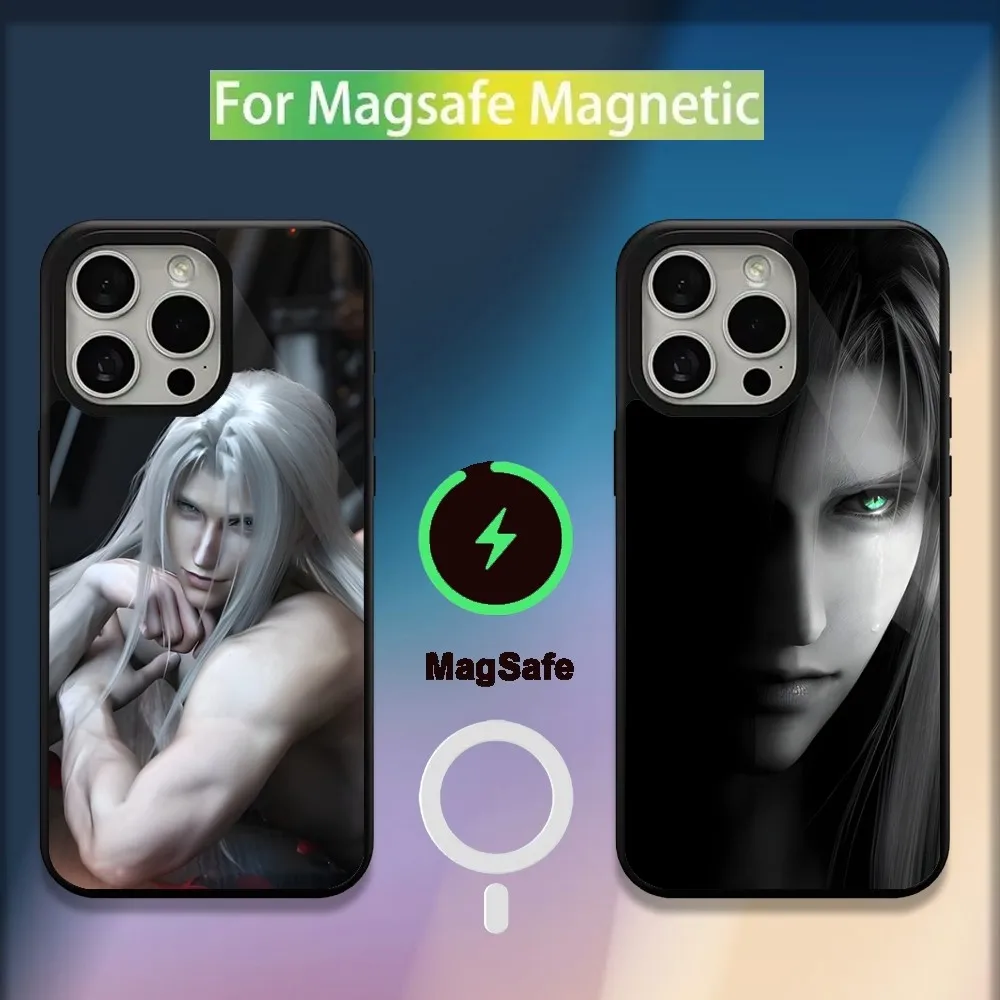 

Final Fantasy Sephiroth Phone Case For iPhone 16,15,14,13,12,11,Plus,Pro,Max,Mini Magsafe Magnetic Wireless Charging