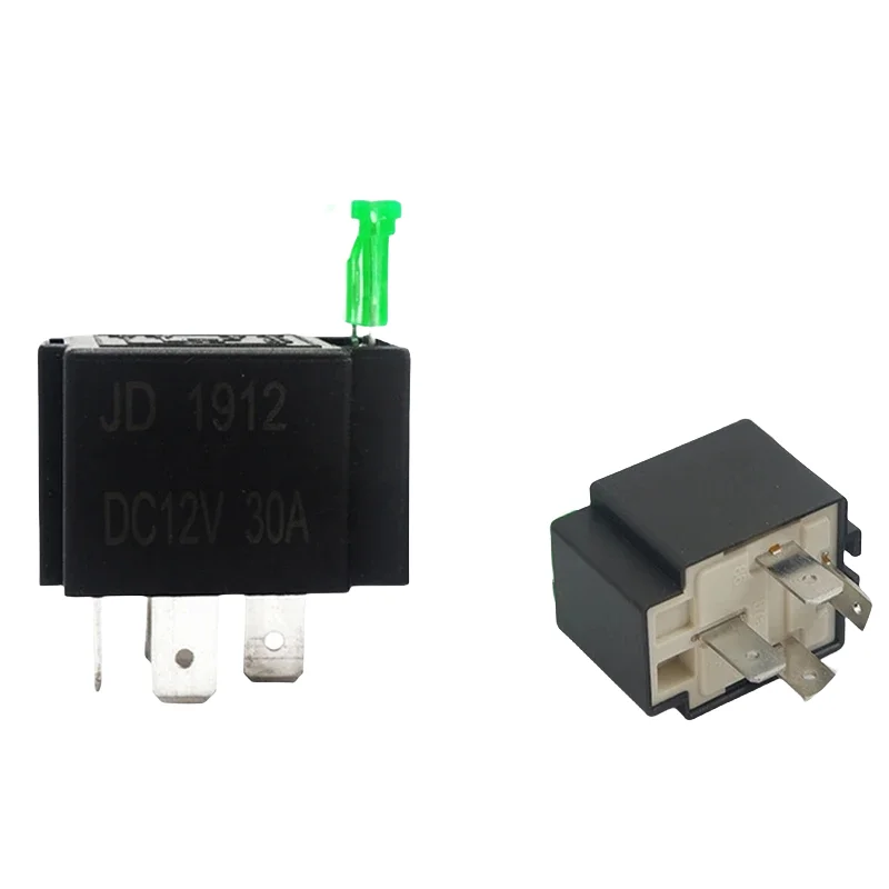 12V DC 4P 5P Car Automotive Fused Relay 30A Normally Open Relais Fuse with socket wire