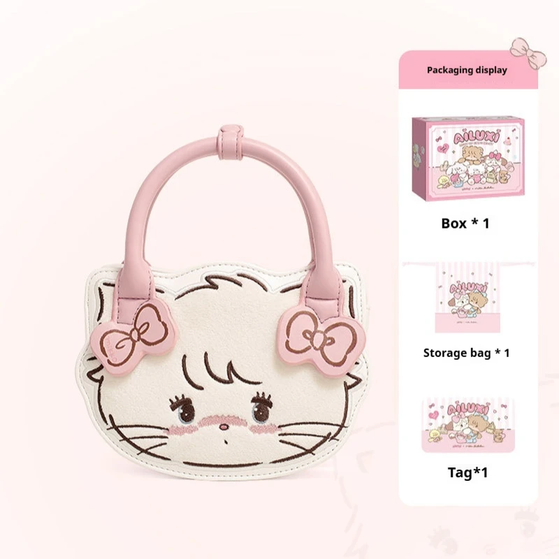 

Милая женская сумка через плечо Mikko, мини-сумка-слинг, кавайная сумка с мультяшным принтом, очаровательная и стильная сумка для женщин, подарок на праздник или день рождения.