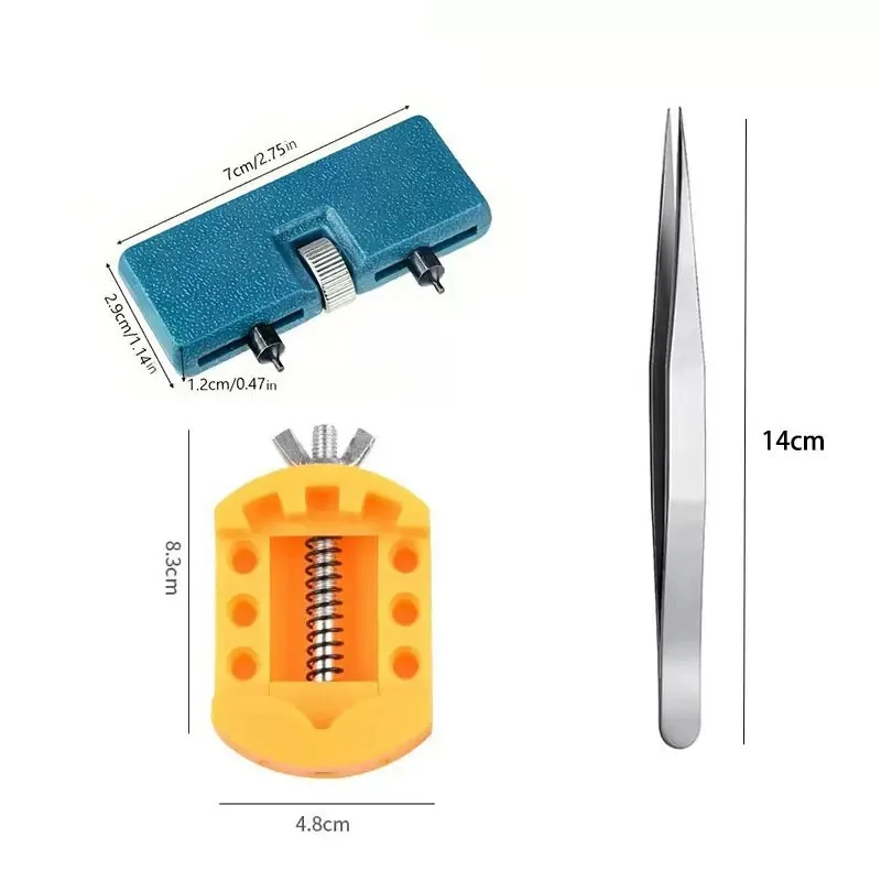 1-in-3 Reparaturwerkzeug-Set: Uhrengehäuseöffner, verstellbarer Gehäusebodenentferner, Uhrengehäuseöffner-Reparaturwerkzeug – Detail 6