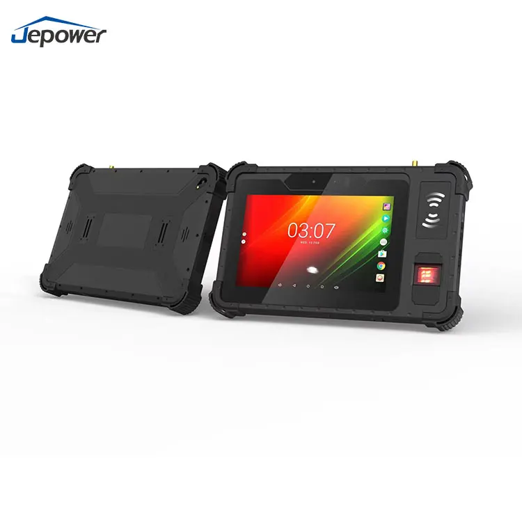 Q818 8-Inch Waterproof Tablet PC 4G LTE Android Industrial PDA 8000mAh Battery NFC Biometric Handheld Device Q818 Waterproof