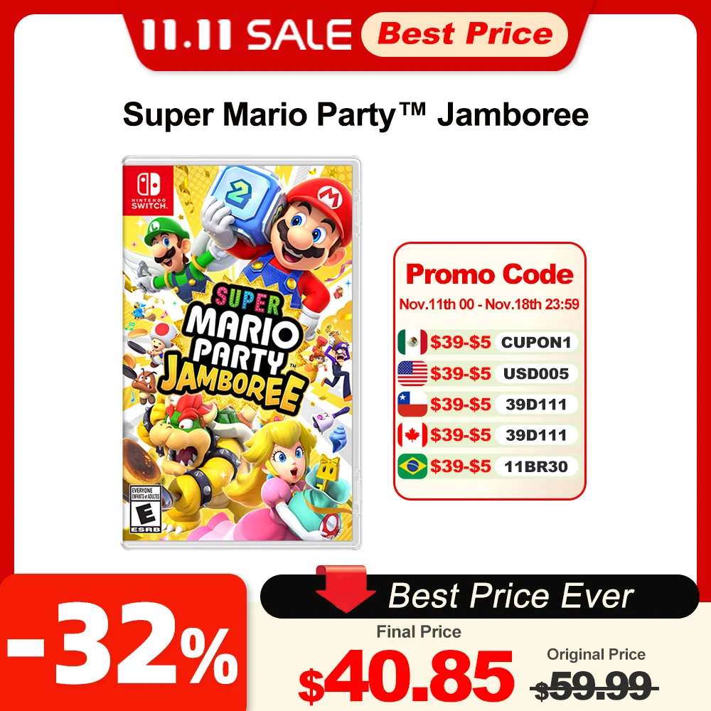 Super Mario Party Jamboree nintendo switch игры, cупер Марио, телефон, игра Nintendo Switch 100%, новая карта физической игры, жанр, настольная игра для Nintendo Switch OLED