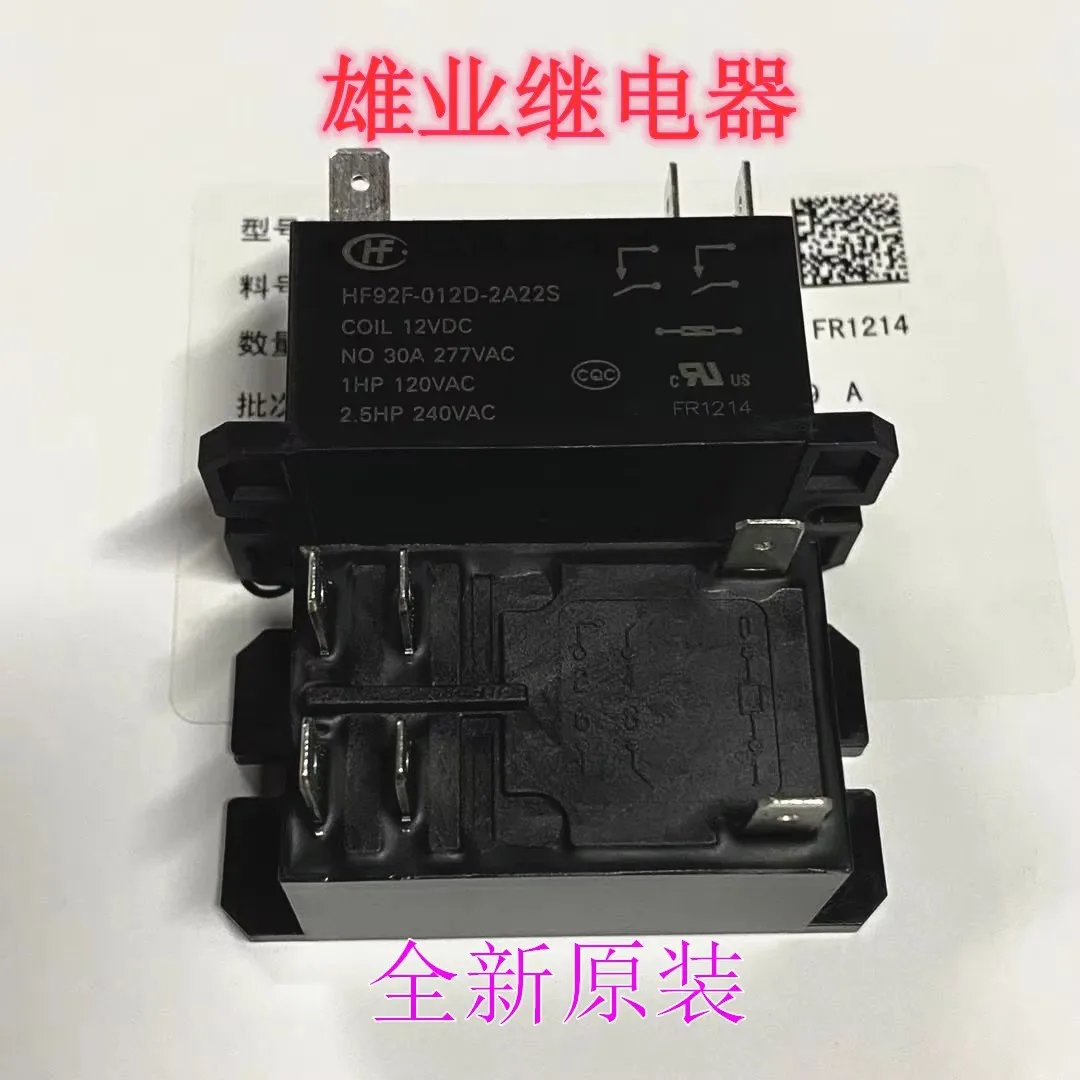 

hf92f-012d-2a22s 12VDC relay 30A