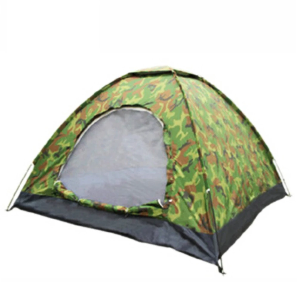 

1pc s Camouflage Lightweight Waterproof Portable Instant Camping Tent for Outdoor Hiking Person Tent UV for Park