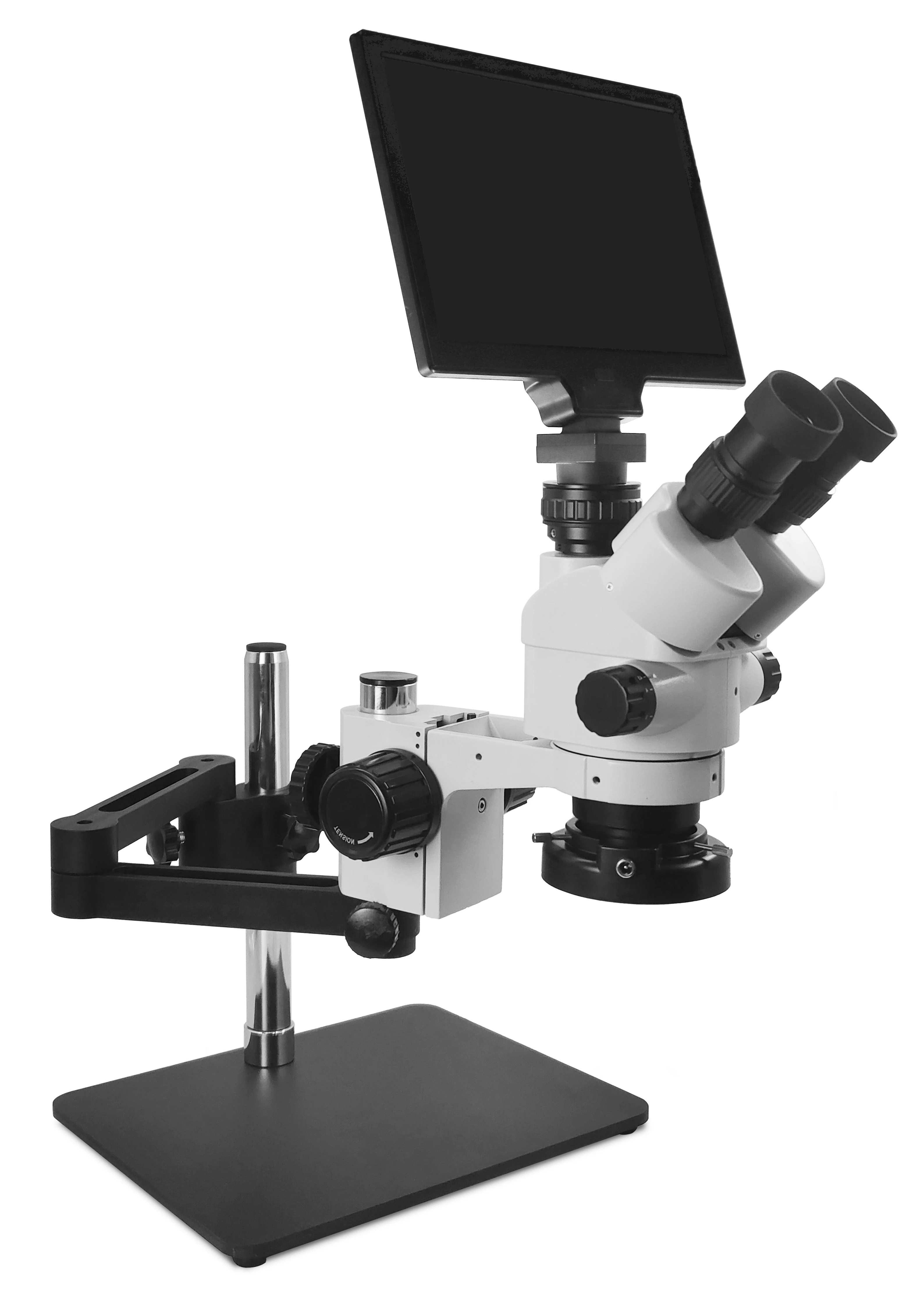 MH02B  Jewelry Engraving Precision Stereoscopic Microscope 7*45X with screen,Binocular Microscope ,Jewelry tools