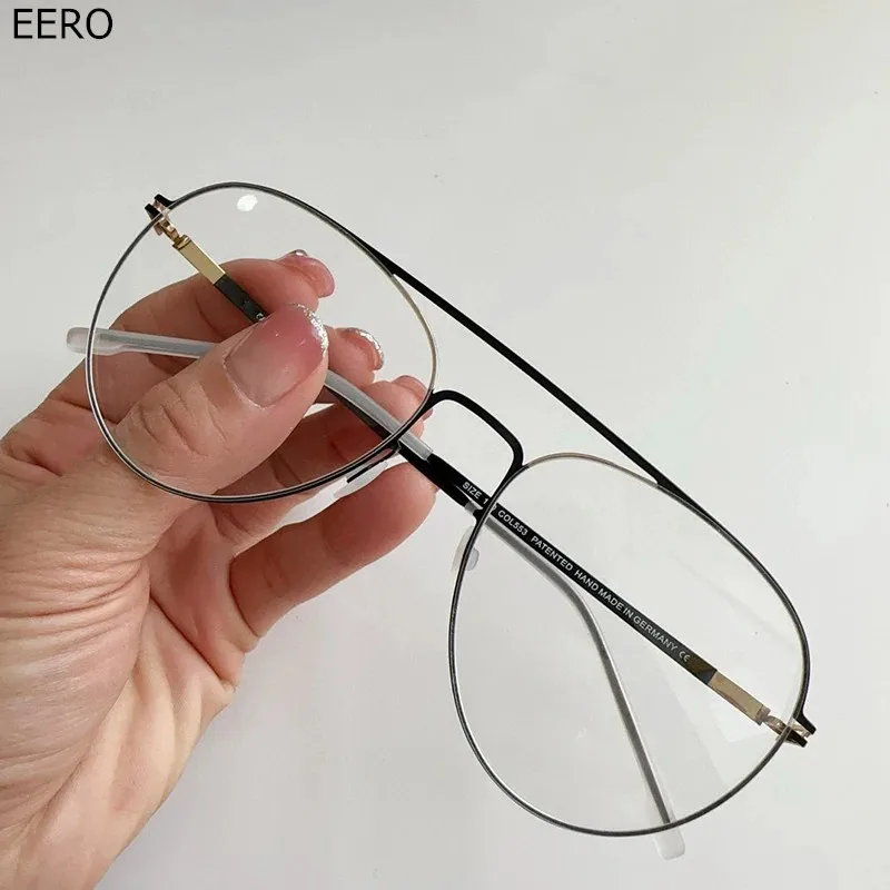 gremany-brand-designer-screwless-glasses-frames-men-pilot-double-beam-ultralight-eyeglasses-women-titanium-spectacle-frames-eero
