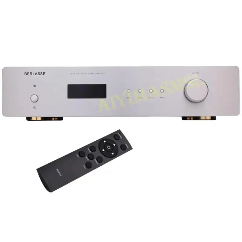 

AIYIMA SMSL Новая полная симметрия цепи 120 Вт 2.0 стереофонический усилитель HIFI Remote Bluetooth 5,0 Home DAC усилитель декодирования Audio