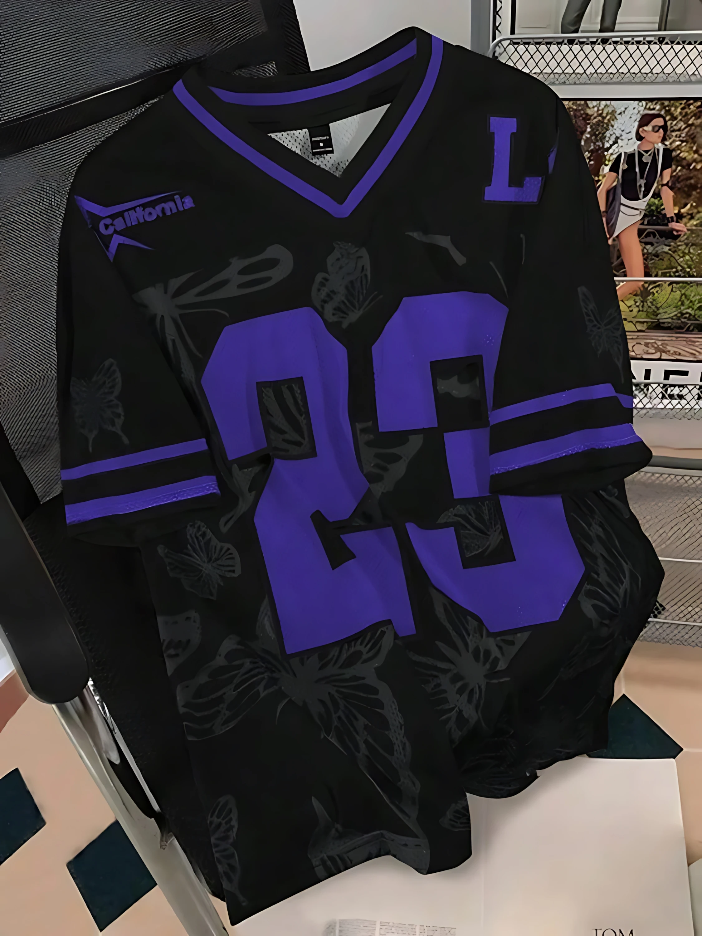 2025 صيف جديد تي شيرت رجالي عادية رياضي تنفس وخفيفة الوزن الخامس الرقبة تي شيرت رجالي #5