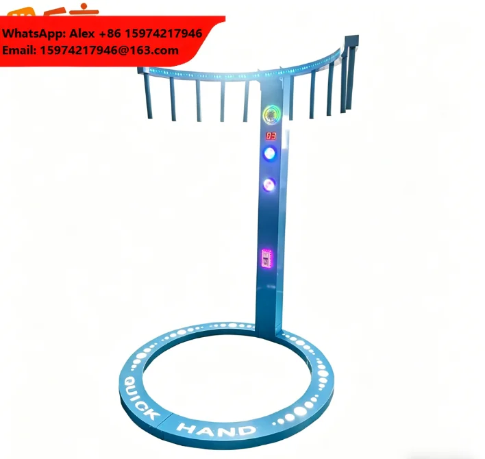 Indoor Hand Eye Speed Game Machine Coin Operated Reaction Reflex Arcade Equipment Entertainment Machine