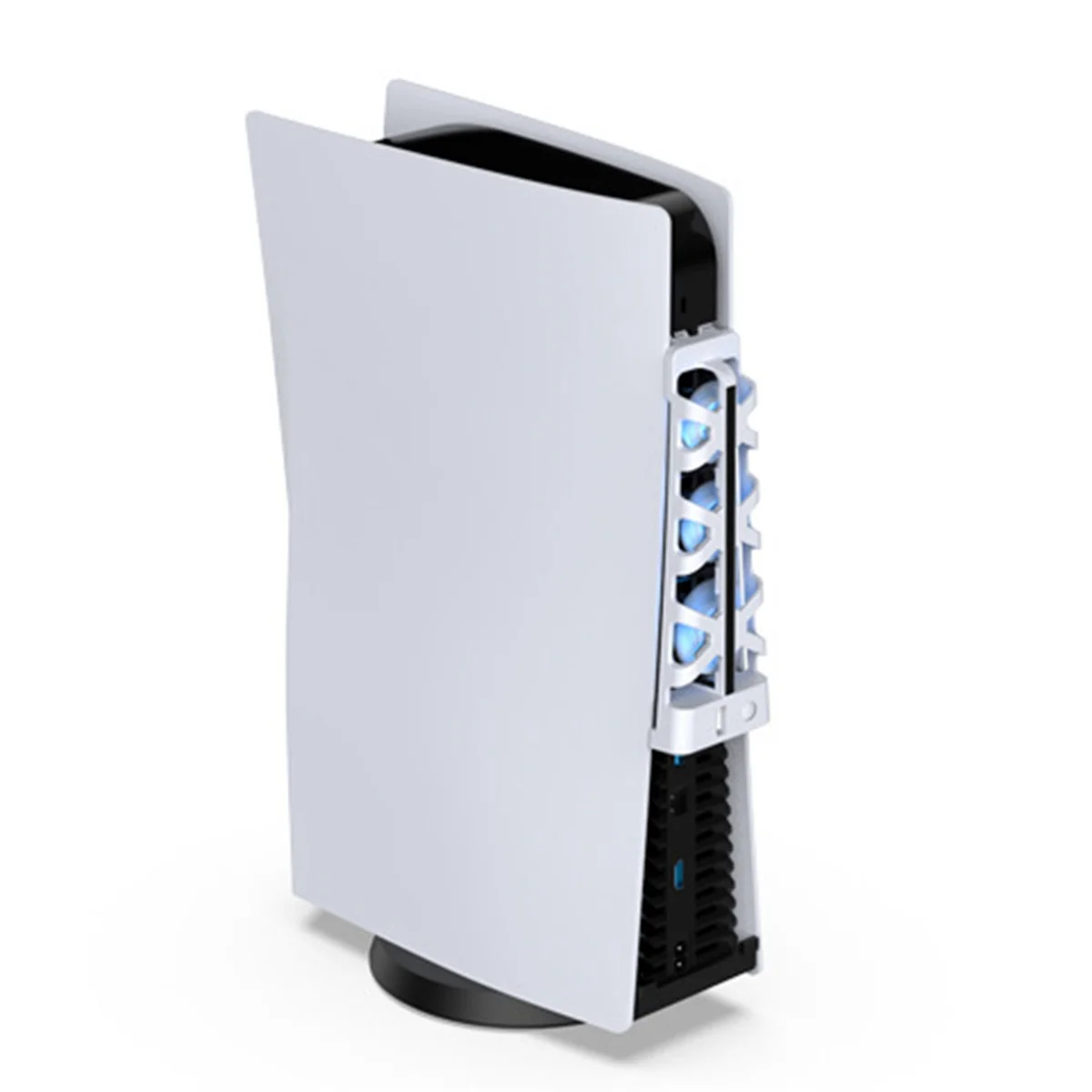 ABRI_For PS5 Accessories Cooling Fan with LED Light for PS5 Both Disc and Digital Editions Cooling System Gaming Accessories