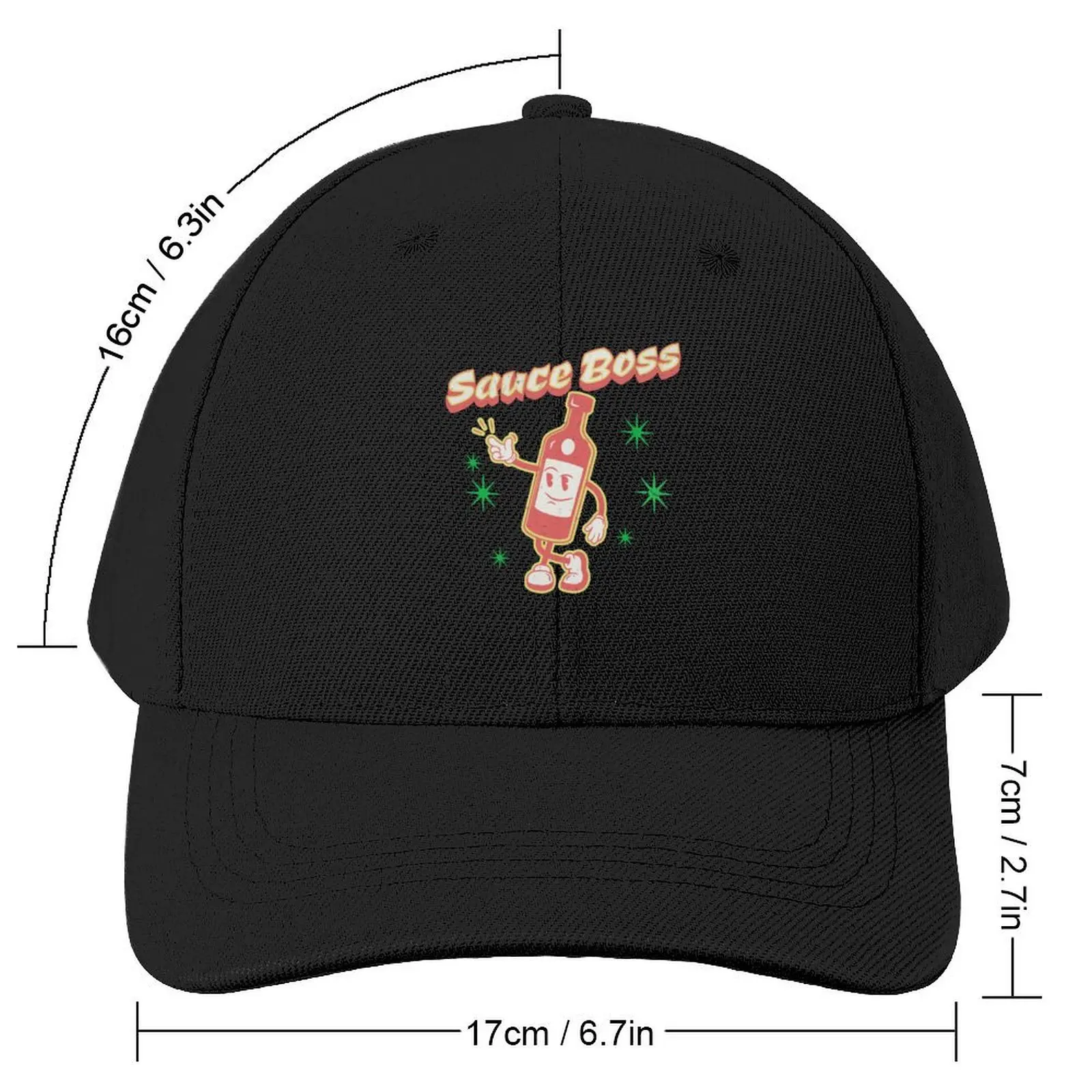 The Sauce Boss Baseball Cap Kids Hat Horse Hat Golf Men Women's