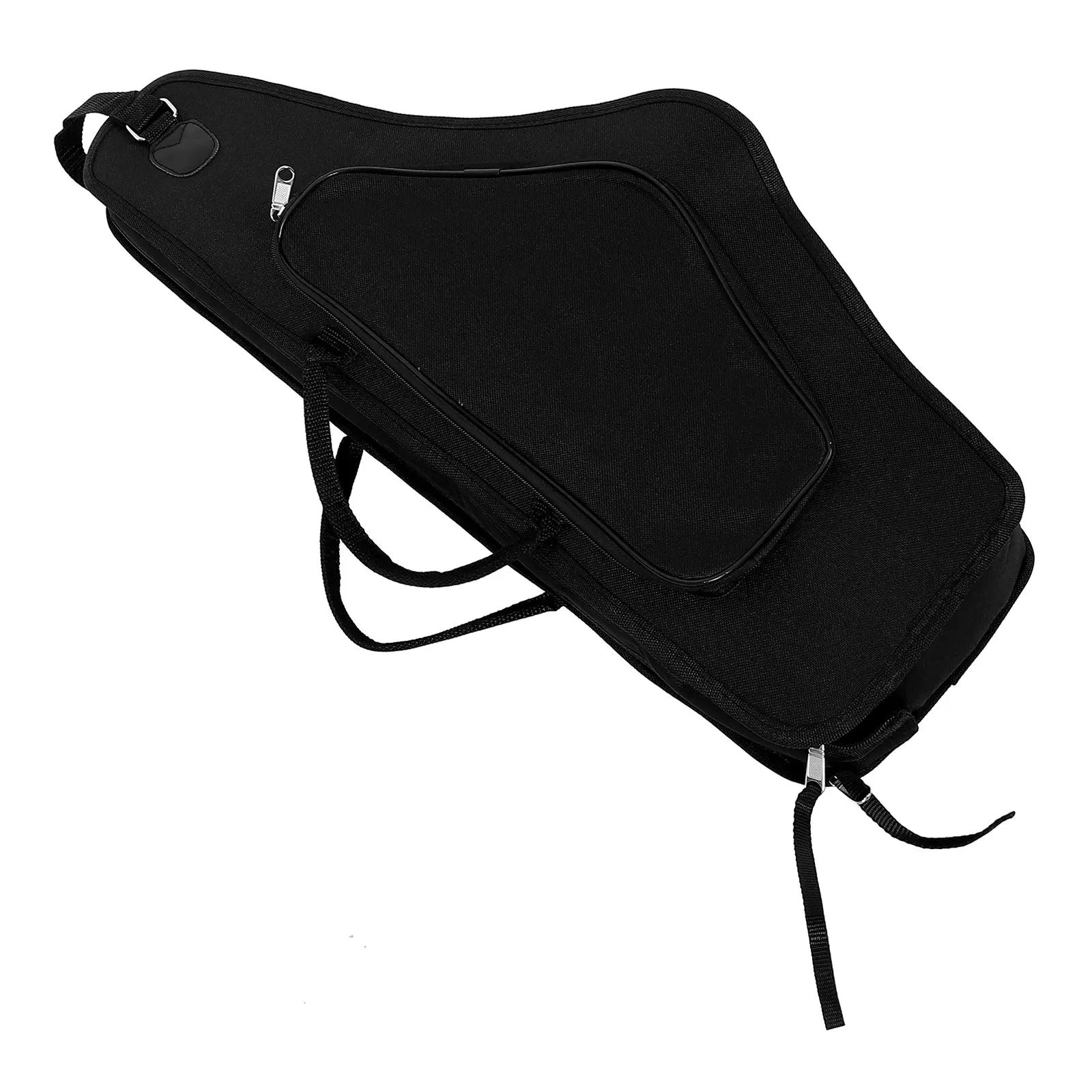

Alto Saxophone Case Premium Thickened Material Shock Absorbing Sax Bag with Smooth Zippers Ergonomic Design Portable Storage