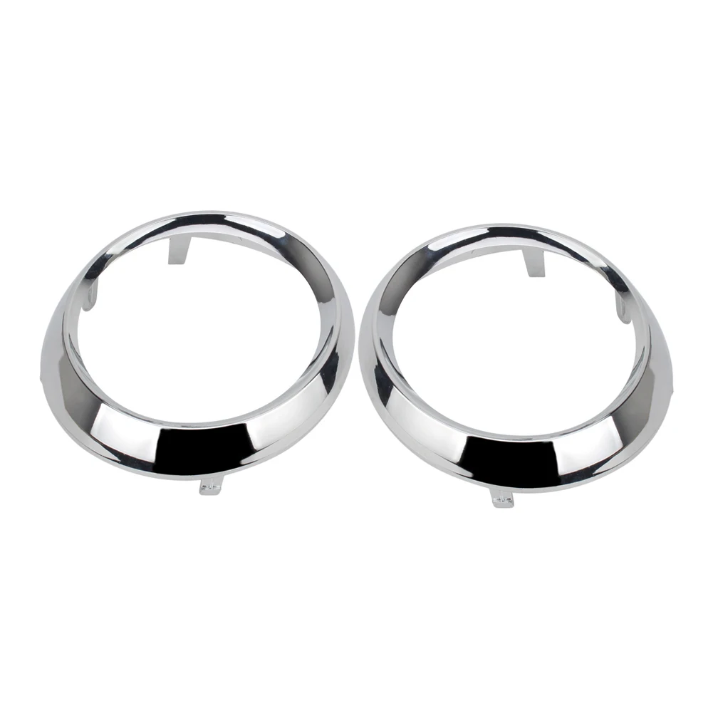 Bumper Fog Ring Fog Light Bezel Direct Replacement Plastic Construction Easy Installation For Auto Restoration