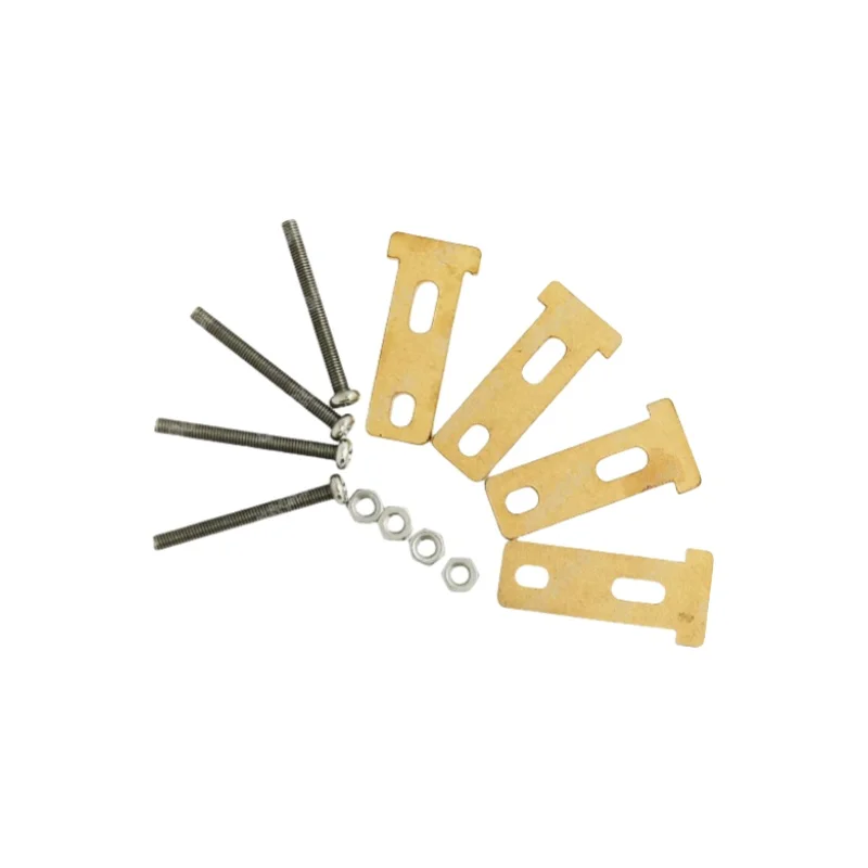 

TT Gear Motor Fixing Bracket (T shaped Head with M330 Screws and Nuts) Acrylic Bottom Plate for Smart Car Chassis