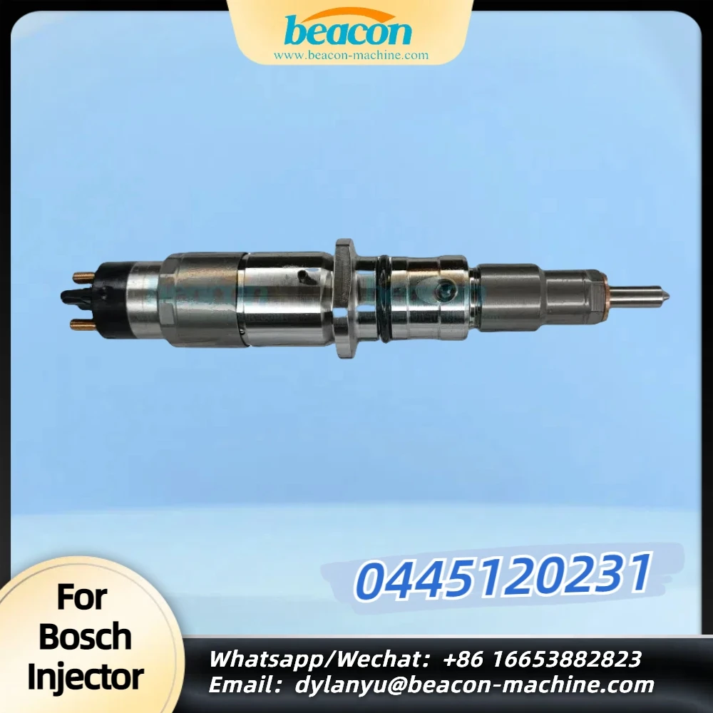 

New 0 445 120 231 0445120231 Common Rail Electronically Controlled Fuel Injector For Bosch