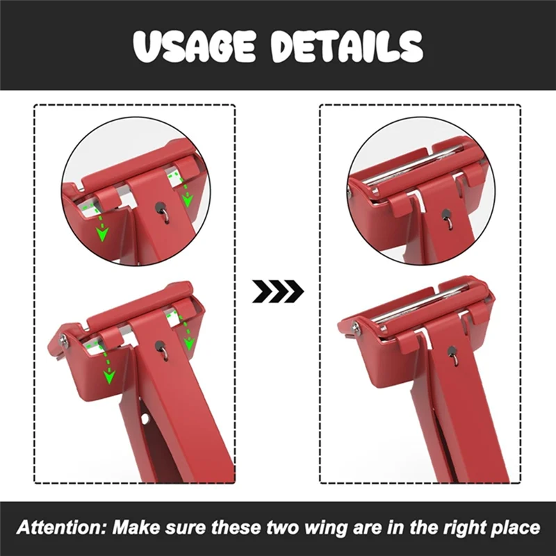 Tube Squeeze Tool, Tube Grip Industrial Size Dispenser, Efficient RTV And Silicone Dispenser, Prevent Material Wasteabkw