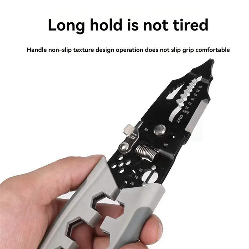 Multi-Function Wire Stripper 28 In 1 Wire Stripper Wire Splitter For Clamping, Screwing, Stripping And Cutting Cables