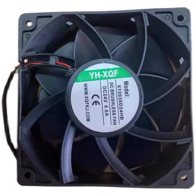 

Новый Оригинальный Вентилятор Охлаждения YH-XQF X12038D24HB DC24V 0.6A 12038, Инверторный Вентилятор Охлаждения 120*120*38мм