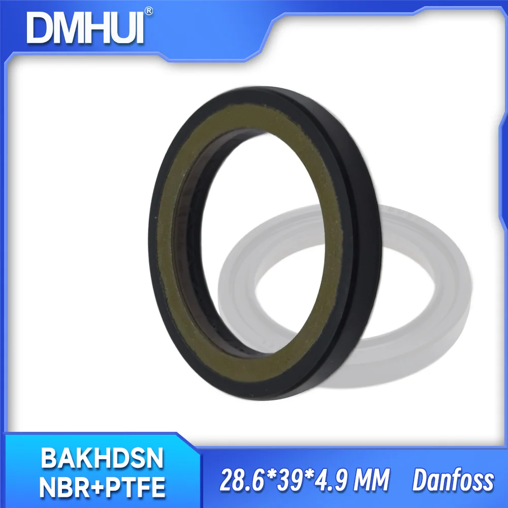 

DMHUI Rail motor oil seal 28.6x39x4.9mm with BAKHDSN type for seal kit 151-1286 NBR+PTFE material ISO9001:2008