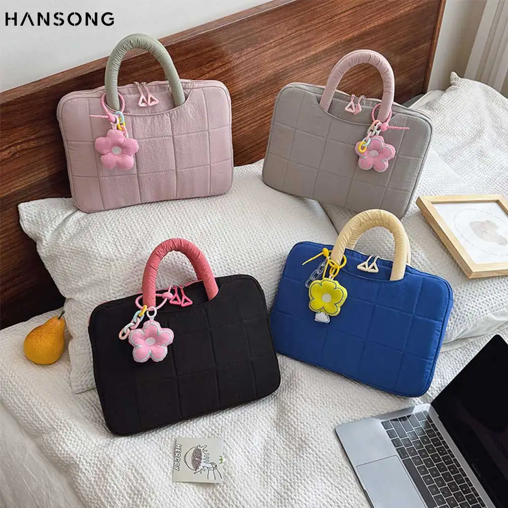 Cute Cover Universal Kawaii Creative Laptop Bag 14-16 Inch HandBag Notebook Pouch Portable Macbook Air Pro Case Portable PC Bag
